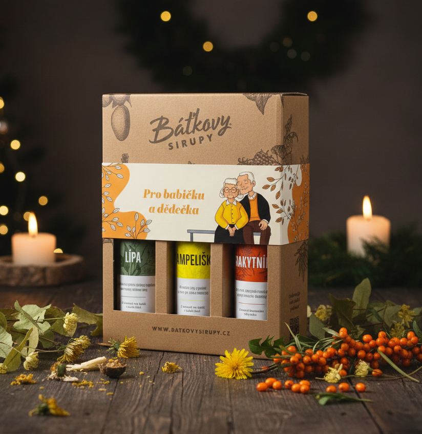 Dárek pro babičku a dědečka